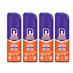 DND Nanosol Flying Insect Killer | Mosquito Repellent Aerosol Spray | Instant Kill Action | 12 hrs Protection | Pack of 4-32g (50ml) Each