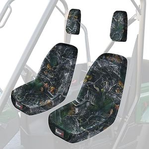 StarknightMT UTV Rhino Seat Covers, Waterproof 1680D Seat Covers Compatible with Rhino 700 660 450 2004-2021 Rhino Accessories Bucket Seat Cover