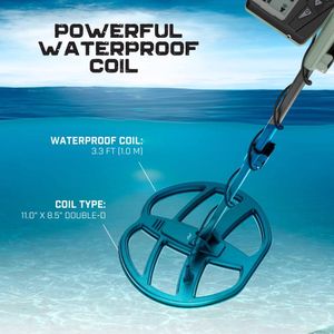Minelab X-Terra Voyager Metal Detector – Lightweight Treasure Finder