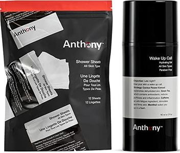 Anthony Wake Up Call, 3 Fl Oz Shower Sheets, 12 Single Pack Sheets