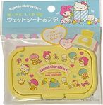 Friend Sanrio Characters One Touch Push Type Baby Wet Paper Wet Tissue Wipe Lid Cover (Heart)