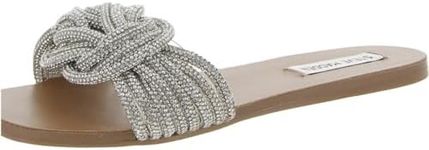 Steve Madden Women's Adore Sandal, Rhinestone, 10 US