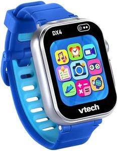 VTech KidiZoom Smartwatch DX4, Blue (Bilingual Version)