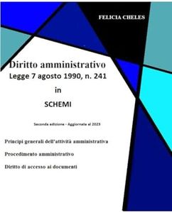 Diritto amministrativo - Legge 7 agosto 1990 n.241 in SCHEMI: Aggiornata al 2023