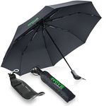 Drive Auto Products Car Umbrella is Always There for Rain, Wind, Travel, Golf, Outdoor, Stroller, Kids, Men & Women - Windproof Automatic Compact