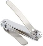 Revlon Men's Series Dual-Ended Nail Clipper, 2 in 1 with Straight and Curved Blades, Made with Stainless Steel