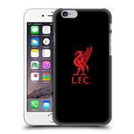 Head Case Designs Officially Licensed Liverpool Football Club Red Logo On Black Liver Bird Hard Back Case Compatible With Apple iPhone 6 / iPhone 6s