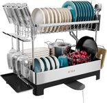 SUNLY Dish Drying Rack, 2 Tier Dish