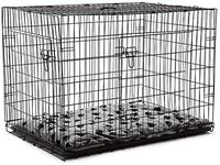 Dog Cage 42inch Pet Crate with 2 Do