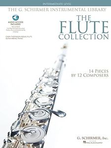 The Flute Collection - Intermediate Level: Schirmer Instrumental Library for Flute & Piano (Book/Online Audio)