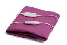 Expressions Polar Electric Bed Warmer - Electric Under Blanket - Double Bed Size (150cms x 160cms) with 3 Heat Settings & Dual Safety Feature with Over Heat Protection - Color: Purple