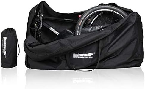 Folding Bike Bag 26 inch to 29 inch Thick Bicycle Travel Case,Bike Cases for Air Travel,Transport,Shipping