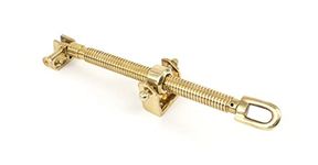 From The Anvil Polished Brass 12 Inch Fanlight Screw Opener