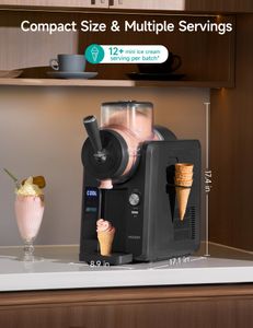 HiCOZY F3 Slush Ice Cream Maker – Quick Frozen Dessert Machine