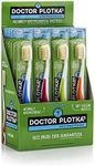 MOUTHWATCHERS Dr Plotkas Extra Soft Flossing Toothbrush Manual Soft Toothbrush for Adults, Ultra Clean Toothbrush, Good for Sensitive Teeth and Gums, 20 Count Box