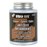 Vibra-TITE 9071 Copper Anti-Seize Lubricant Compound, 8 oz Jar with Brush