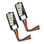 DEVMO 2 Pack JST-XH 2S-6S 3S Balance Charger Extend Expansion Board Adapter Converter for RC Vehicles Lipo Battery Charging