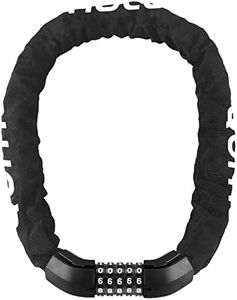8mm di spessore Serratura di combinazione della bicicletta, catena di bloccaggio in acciaio, serratura della bicicletta di alta sicurezza, serratura della catena per Ebike E-scooter moto moto