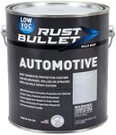 RUST BULLET Automotive - Metallic Gray - 1 Gallon - Low VOC - Anti-Rust Paint for Cars and Trucks, Easy Application, UV Resistant, No Primer Needed, Durable Finish