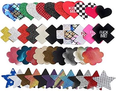 Ypser Multi Design Nipple Covers Disposable Pasty Satin Pasties Women