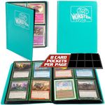 Monster Binder Cards (4), Matte Teal