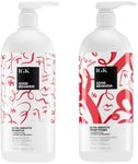 IGK GOOD BEHAVIOR Ultra Smooth Shampoo and Conditioner Set | Frizz Control + Hydrates + Shine | Vegan + Cruelty Free | 33.8 Oz