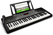 Alesis Melody 54 - Electric Keyboard Digital Piano with 54 Keys, Speakers, 300 Sounds, 300 Rhythms, 40 Songs, Microphone and Piano Lessons