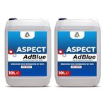 Aspect AdBlue Diesel Exhaust Fluid 10L And 20L – Ad Blue for Reducing Emissions and Improving Fuel Efficiency – Free Pouring Spout Included – Add Blue Liquid for Diesel Vehicles (20Litres)