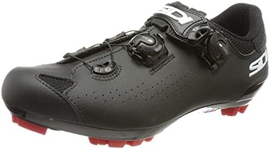 Sidi Men's Dominator 10 Cycling Shoes, Black/Black, 11
