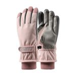 Waterproof Women's Winter Ski Gloves, Gloves, Warm Touch Screen Gloves with Elastic Wrist Strap Suitable for Outdoor Travel, Skiing and Other Outdoor Activities