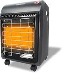 Propane Radiant heater, DACOM 18,000 BTU Warm Area up to 450 sq. ft, Portable LP Gas Heater with LP Regulator Hose