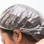 CONAIR SALON-TO-GO DISPOSABLE 12PK SHOWER CAPS WITH SECURING ELASTICS