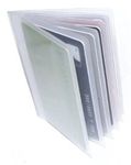 Replacement Plastic Credit Card Purse/Wallet Insert Sleeves (1 x 6 Card Portrait)