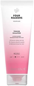 Color Mask Rose Toning Shampoo for Pink Hair - Pink Color Depositing Shampoo - Four Reasons 8.5 fl oz