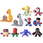 Marvel Stunt Squad Collection Pack, Marvel Action Figure Set, Super Hero Toys, Marvel Action Figures, Mini Action Figures, Marvel Playset, Toys for Kids Ages 4 and Up (Amazon Exclusive)