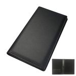 NJ Bill folder for hotel and Restaurant,Check Presenter, Bill folder with Credit Card Slot Receipt Pocket for Hotel and Restaurant - BLACK LEATHER