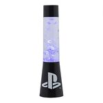 Paladone PlayStation Glitter Flow Lamp, Night Light and Mood Lighting, 33 cm