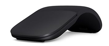 Microsoft Arc Mouse: sleek, ergonomic design, ultra slim and lightweight, Bluetooth mouse for PC/Laptop,Desktop works with Windows/Mac computers - Black