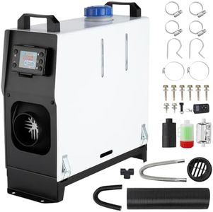 8KW Diesel Air Heater - Fast Heating, Remote Control, Lcd Display, Low Noise Operation, Portable Diesel Heater for Truck Rv Trailer Camper Van Boat and Indoors