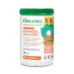 Organika Enhanced Collagen Bone and Joint Powder- with Glucosamine, MSM, Chondroitin Sulfate, Vitamin D3 and K2- Help Restore Bone and Joint Health- 280g,1