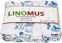 Linomus Muslin Cloths for Baby Pack