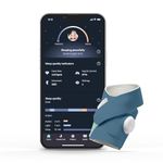 Owlet Dream Sock - Smart Baby Monitor View Heart Rate and Average Oxygen O2 as Sleep Quality Indicators. Wakings, Movement, and Sleep State. Digital Sleep Coach and Sleep Assist Prompts, Blue