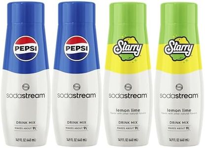 SodaStream® Pepsi® Starry® Beverage Mix Variety Pack (440ml, Pack of 4)