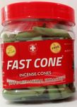 Sadguru Ayurveda Fast Cone Insence Cone -Dhoop Cones for Pooja (Pack of 2 JAR)