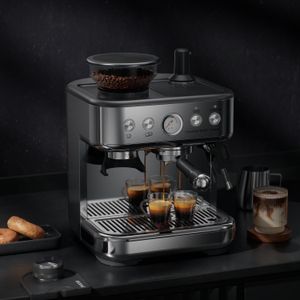 Aptliton Bean-to-Cup Coffee Machine – 15-Bar Pump, Instant Heat, Eco-Friendly