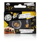 NPW Gifts Nail Rock Skulls and Studs Set (Gold)