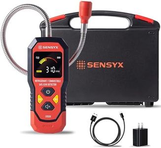 SENSYX 2-in-1 Rechargeable HVAC Refrigerant Leak Detector, Halogen Freon Sniffer, Air Conditioning Detection, Automotive Gas Finder (SFD201 Refrigerant&Combustible Gas Detector)