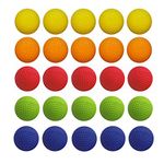 COSORO 60PCS Round Ammo - Bulk Foam Bullet Ball Replacement Refill Pack for Nerf Rival Zeus,Apollo, Khaos, Atlas, & Artemis Blasters