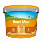 Natural Plant Feed Bonemeal Fertiliser - 8kg Bone Meal Plant Food & Root Builder Garden Fertiliser with Topline Card for Outdoor Garden Plants, Vegetable Roots, Hedges, Trees, Flowers