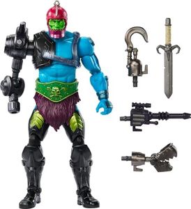 Masters of The Universe Masterverse New Eternia Trap Jaw Action Figure, Deluxe Collectible with 30 Articulations & Multiple Accessories, Motu Toy